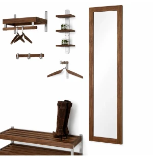 Outlet | Oscarssons Möbel NOVA peili 153x38 cm, öljytty pähkinä kuva