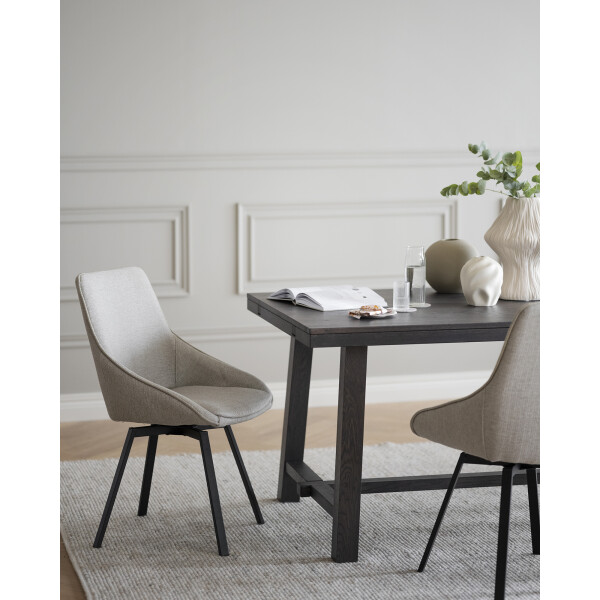 Rowico Alison stol beige + Brooklyn matbord image