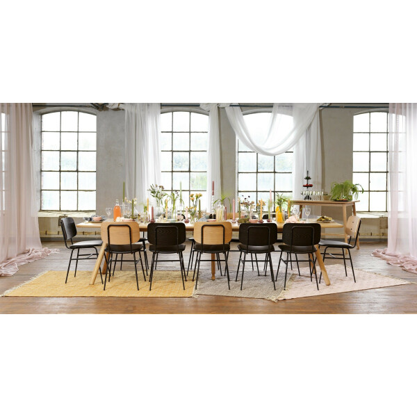 Rowico BRENT tuoli mustalakattu/musta kuva