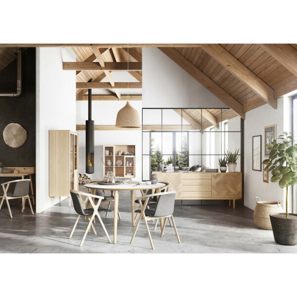 Casø furniture CASØ 901 herringbone senkki 194 cm valkotammi  image