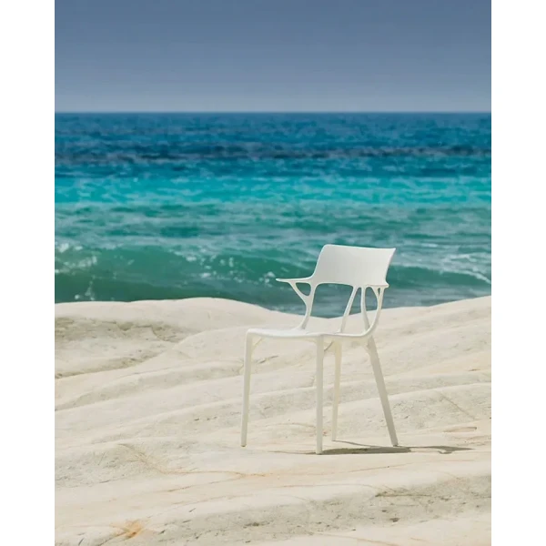 Kartell Chair A I  White Summer image