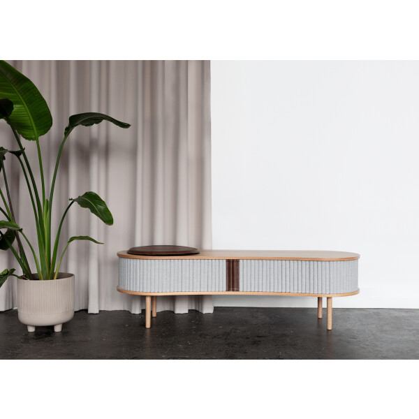 UMAGE Audacious tv bench tv-taso oak sterling image