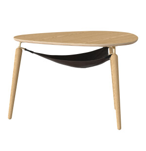 Umage HANG OUT sohvapöytä, oak/brass kuva