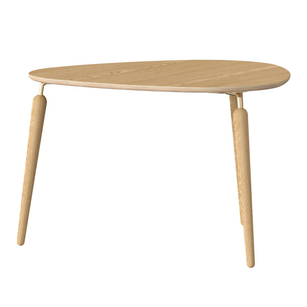 UMAGE Hang Out sohvapöytä oak brass tammi messinki 03 kuva