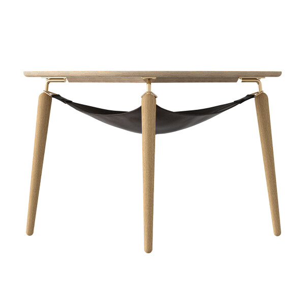 UMAGE Hang Out sohvapöytä oak brass tammi messinki 02 kuva