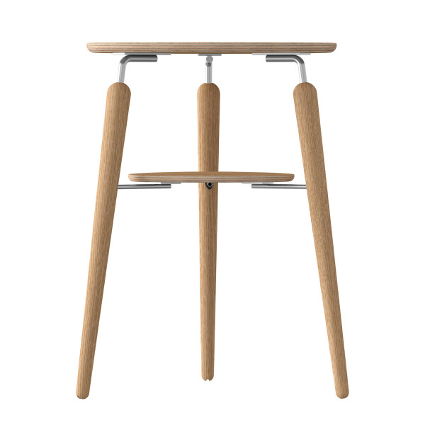 UMAGE My Spot sivupöytä oak steel tammi teräs 2 kuva