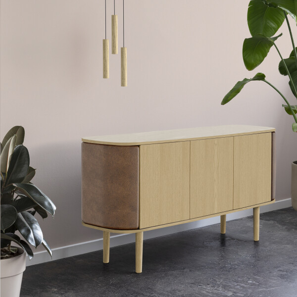 UMAGE Treasures senkki 3-door oak hazelnut tammi nahka image