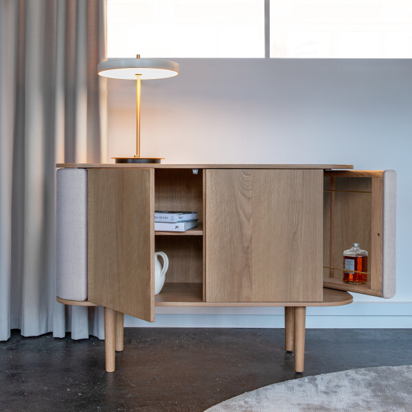 UMAGE Treasures oak sterling Asteria table image