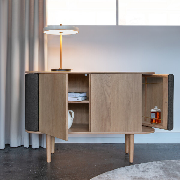 UMAGE Treasures oak shadow Asteria table pearl white kuva