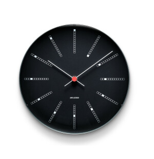 Arne Jacobsen BANKERS väggklocka black 29cm image
