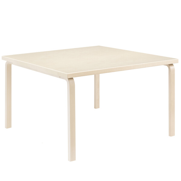 2222741 Aalto Table square 84 legs and edge band birch top birch master kuva