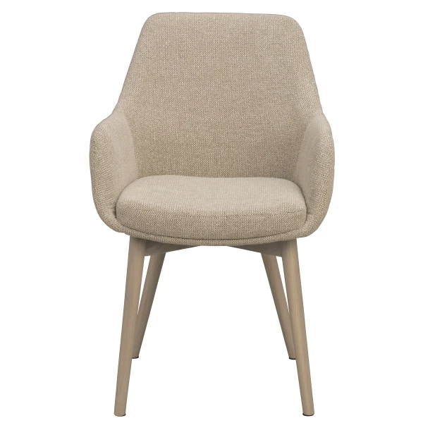 241040 b sb a Denley armchair light beige whitepigm oak b kopiera kuva
