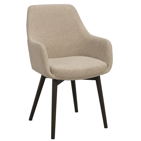 241041 b sb b Denley armchair light beige brown oak kopiera kuva
