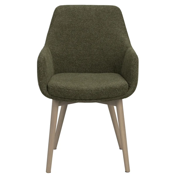 241046 b sb a Denley armchair green whitepigm oak b kopiera kuva