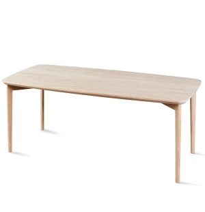 Skovby 244 - 264/265 soffbord, vitoljad ek image