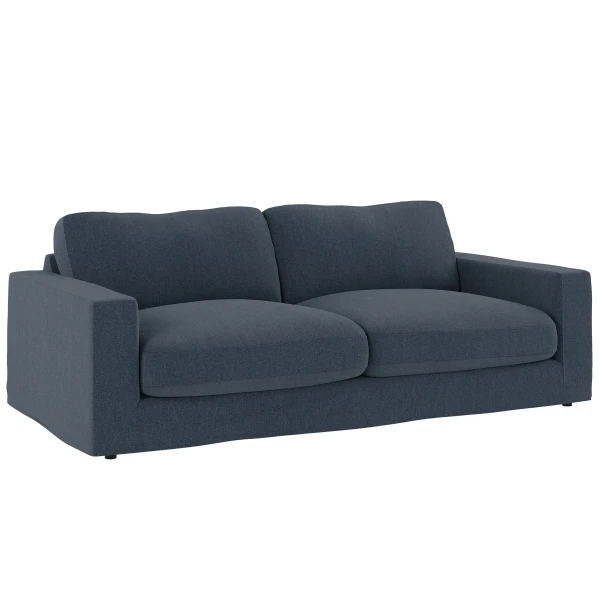 260230 b sb B Langdon 3 seater sofa jeansblue fabric Casual 15 image