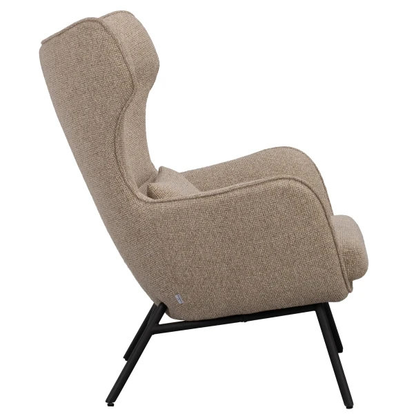 270040 b sb c Calvert loungechair mediumbeige black kuva