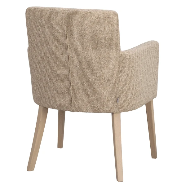 270091 b sb d Hudson armchair mediumbeige whitepigm oak kuva