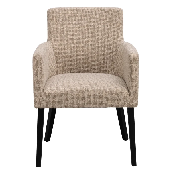 270093 b sb a Hudson armchair mediumbeige blackstained oak kuva