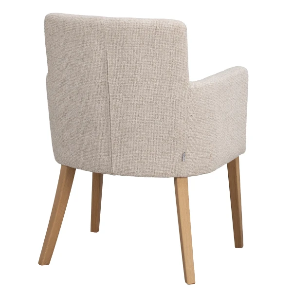 270096 b sb d Hudson armchair lightbeige oak kuva