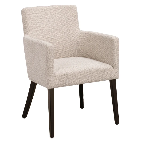 270098 b sb b Hudson armchair lightbeige darkbrown oak kuva