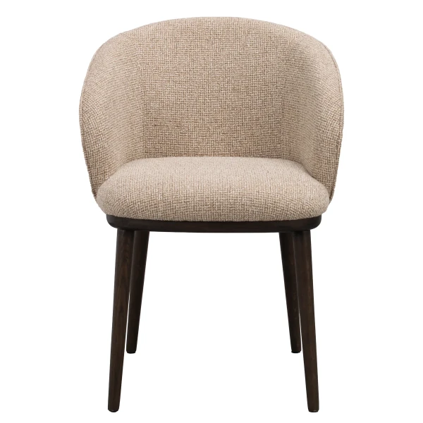 270151 b sb a Judson armchair mediumbeige darkbrown oak kuva