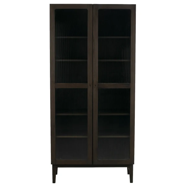 270210 b sb a Meadowbrook high cabinet darkbrown oak kuva