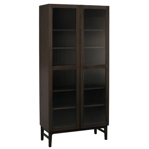 270210 b sb b Meadowbrook high cabinet darkbrown oak kuva