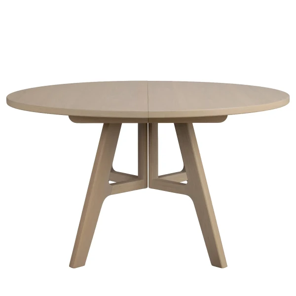 270220 b sb a Stockbridge round table 130 whitepigm oak kuva