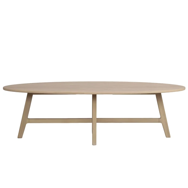 270242 b sb a Dumbarton coffee table oval whitepigm oak kuva