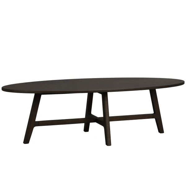 270252 b sb b Dumbarton coffee table oval darkbrown oak kuva