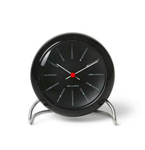 Arne Jacobsen BANKERS väckarklocka black  image