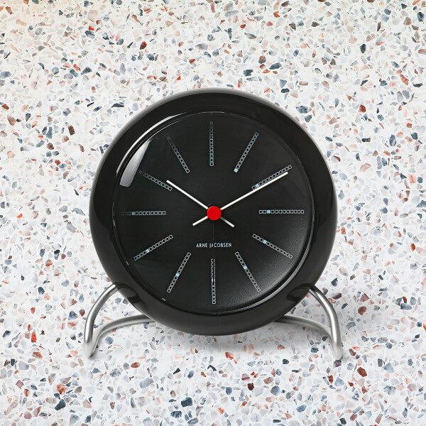Arne Jacobsen BANKERS herätyskello black  image