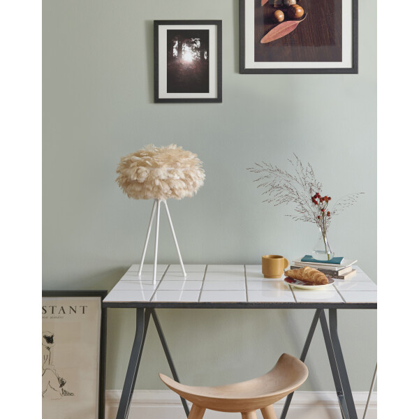 UMAGE Eos mini light brown Tripod table white image