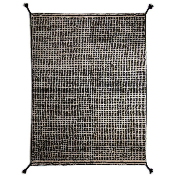 Woodnotes GRID villamatto white-black kuva