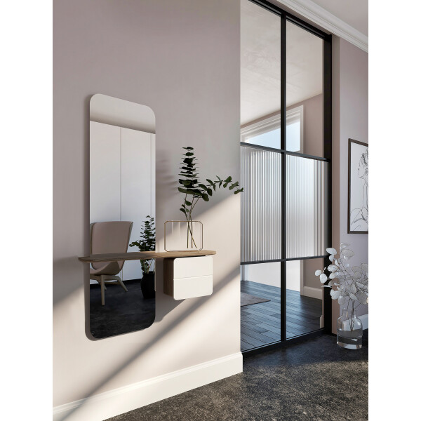 UMAGE One More Look peili oak pearl white kuva