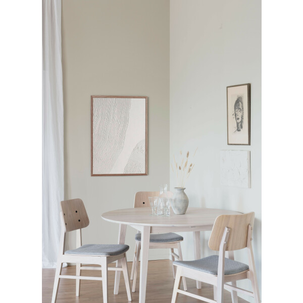 Rowico NAGANO tuoli valkotammi-vaaleanharmaa kuva