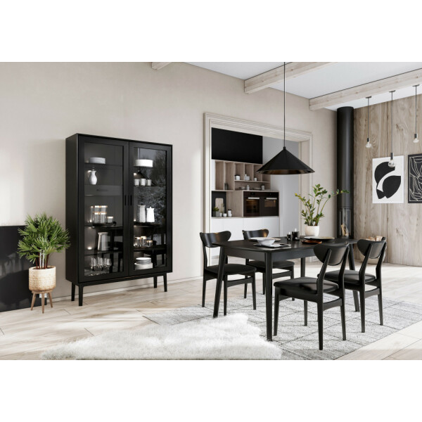 Casø furniture CASØ 700 vitriinikaappi musta image