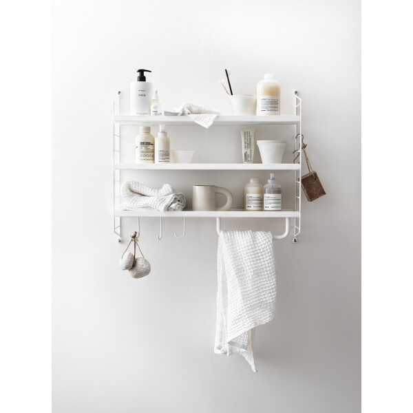 inspiration String Pocket metalli valkoinen tanko koukut image