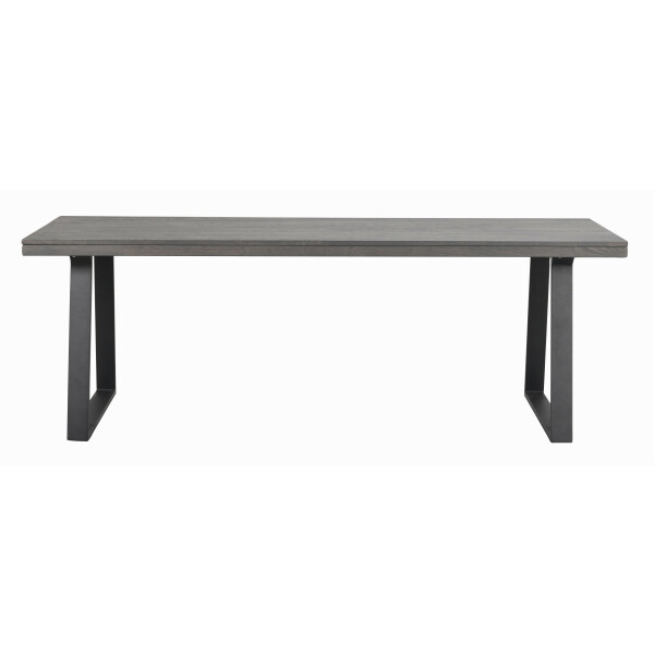 Rowico BROOKLYN ruokapöytä 220x95 tummanruskea tammi u-jalka kuva