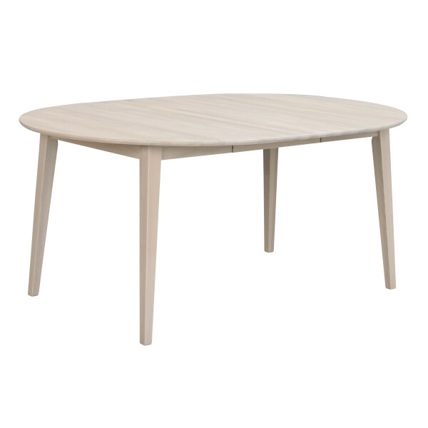 Rowico FILIPPA ruokapöytä Ø120/165cm valkopigmentoitu tammi image