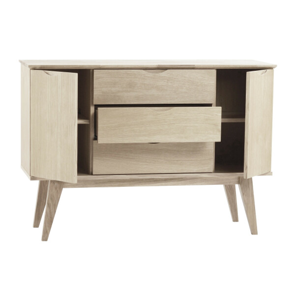Rowico FILIPPA sideboard 122 valkopigmentoitu tammi kuva