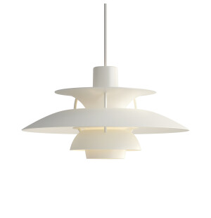 Louis Poulsen PH 5 MINI taklampa, Monochrome vit image