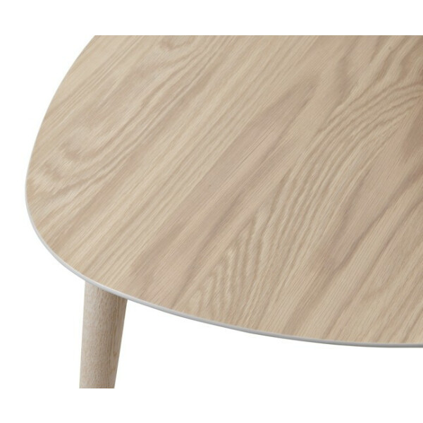 BordBirger ANNE 70+90 sohvapöydät valkotammi kuva