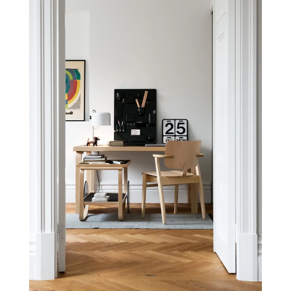 Aalto Table rectangular 80A Domus Chair Tea Trolley 901 master kuva