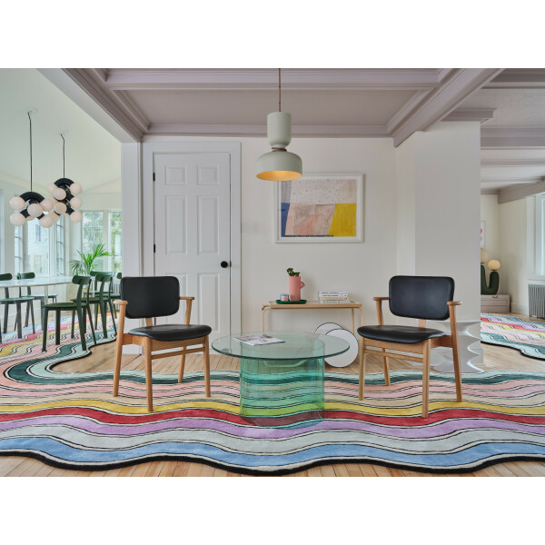 Artek DOMUS tuoli tammi/musta nahka image