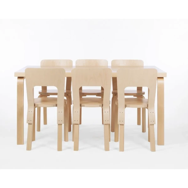 Artek 82A poyta 150x85cm birch kuva