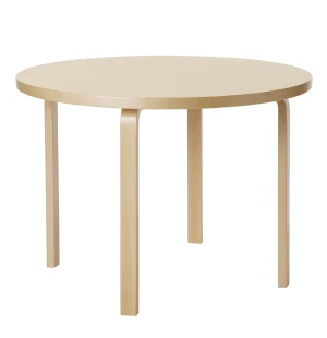 Artek PÖYTÄ 90A Ø100 cm, koivu kuva