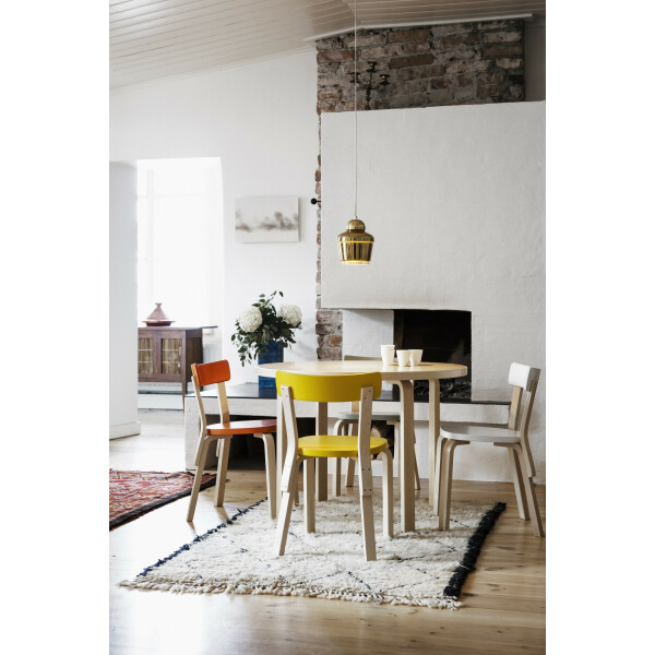 Artek 90A pöytä Ø100cm koivu kuva