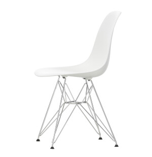Vitra EAMES DSR tuoli, valkoinen/kromi kuva